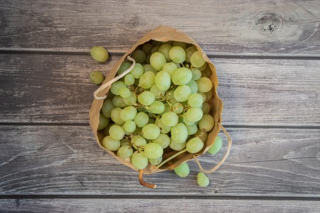 Weintrauben Grün Kernlos