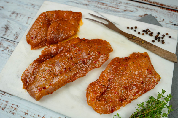 Puten Schnitzel Grillbutter