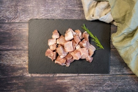 Gulasch vom Strohschwein