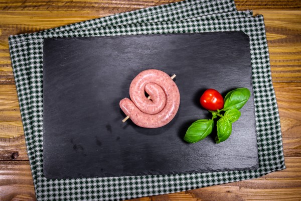 Grillschnecke vom Strohschwein