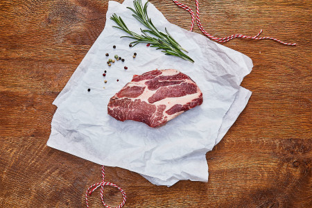 Nackensteak vom Sattelschwein