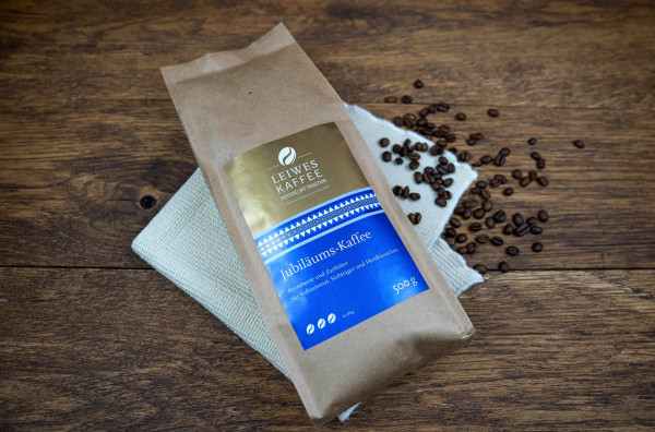 Jubiläums-Kaffee - kräftig, zartbitter, Brombeere