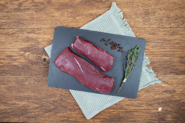 Kalbs Rücken vom Sikahirsch