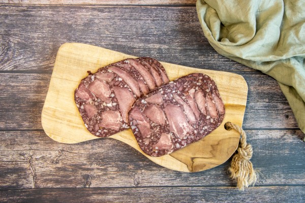 Zungenwurst vom Strohschwein
