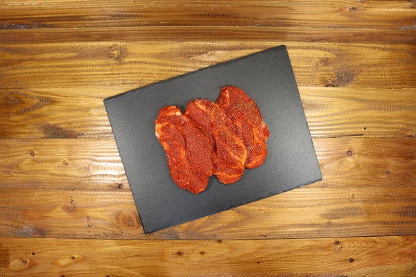 Pfeffer Steaks vom Aktivstall-Schwein
