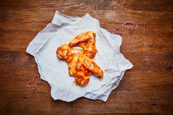 Kikok Hähnchenflügel in Paprikamarinade