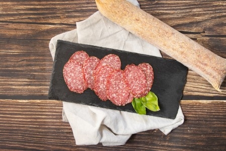 Salami (geschnitten) vom Aktivstall-Schwein