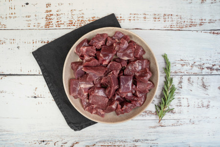 Puten Gulasch aus dem Oberschenkel