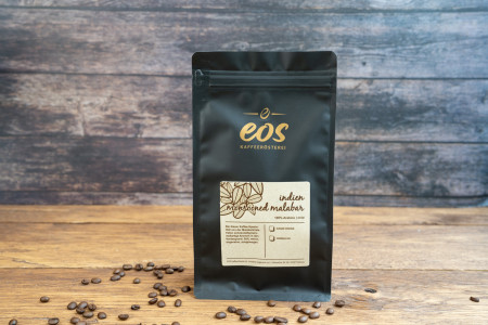 Indian "Monsooned Malabar AA“ | mild, schokoladig-karamallige Nuancen