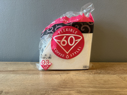 Hario Papierfilter weiß für 03 Dripper (100 Stück)
