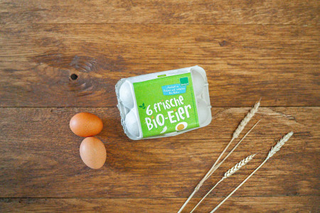 Bio Mobilstalleier 6er-Pack Eier