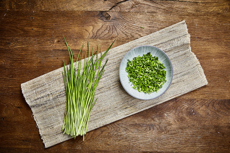 Schnittlauch Schnitt