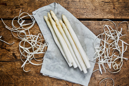 geschälter Premium Spargel