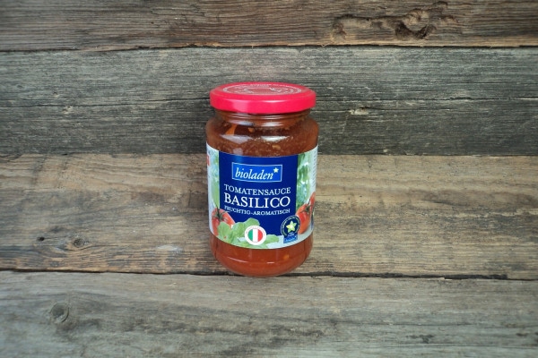 Bio Tomatensauce Basilico