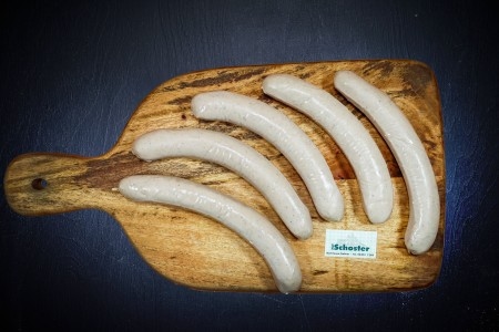 Rostbratwurst vom Strohschwein