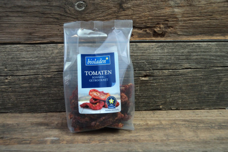 Bio-Tomaten sonnengetrocknet