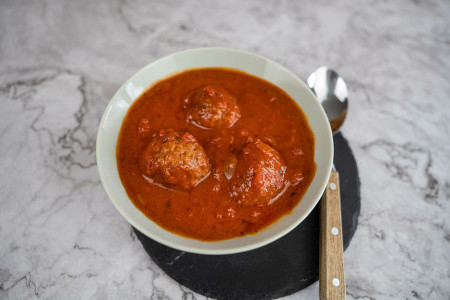 Hackbällchen in Tomatensauce