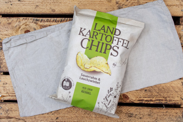 Kartoffelchips Sauerrahm & Lauchzwiebel