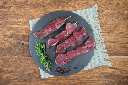 Rothirsch-Kalb Spieße