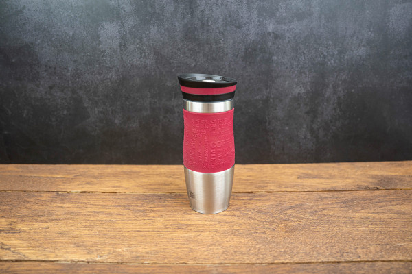 Milu Edelstahl Thermobecher to go - Rosa - 370ml