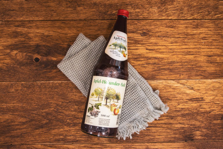 Apfel Holunder Saft