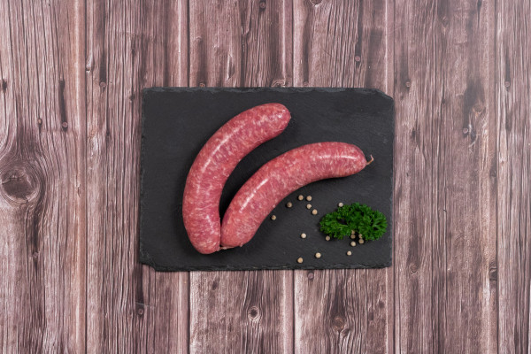 Frische Bratwurst fein