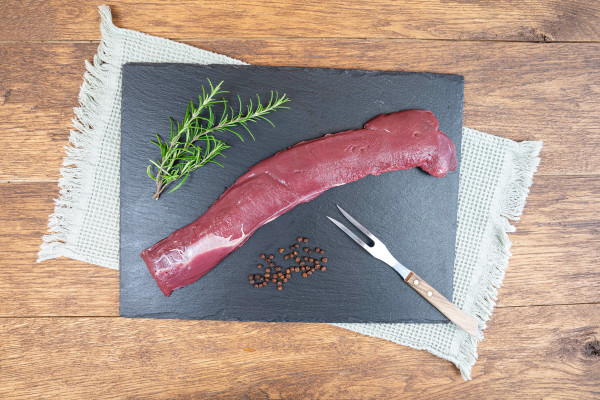 Rehwild Rücken ohne Knochen lang