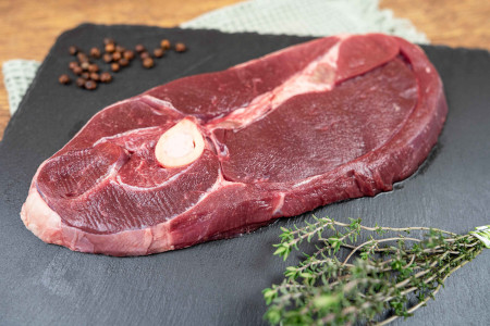 Wildbone Steak vom Damhirsch