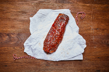 Lamm Lachs in Grill Marinade