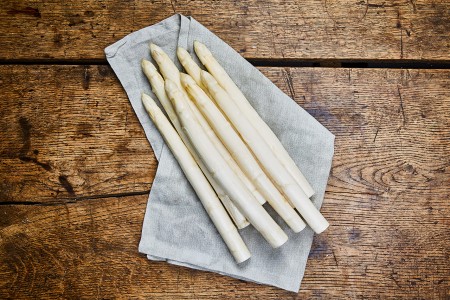 Spargel I weiß ungeschält 18+ mm