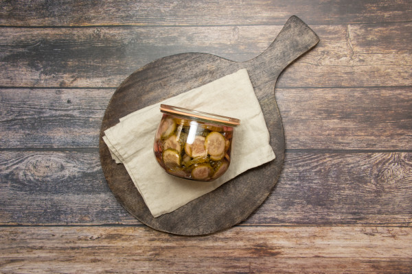 Gurken mit Rote Bete