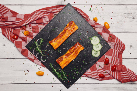 Grillbauch vom Strohschwein